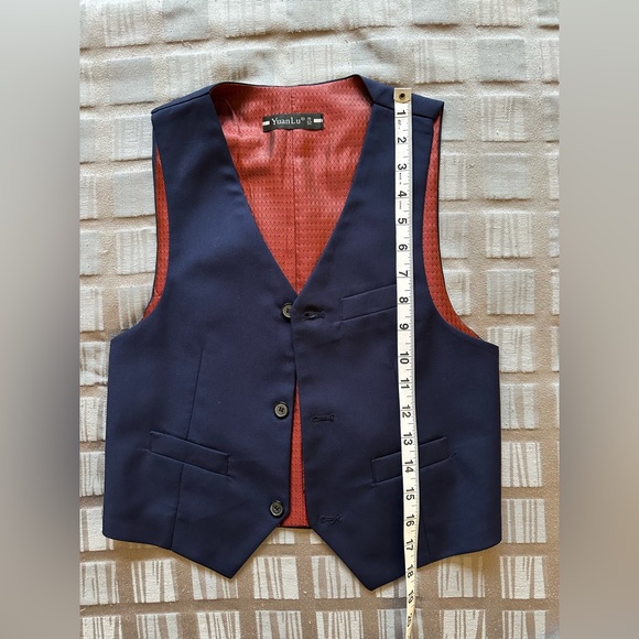 Boys Shirt, Vest, Pants, Bow Tie, Clip Tie & Elastic Tie - Picture 9 of 15